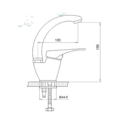 יועם 3580, עדי, פרח קצר מהצד