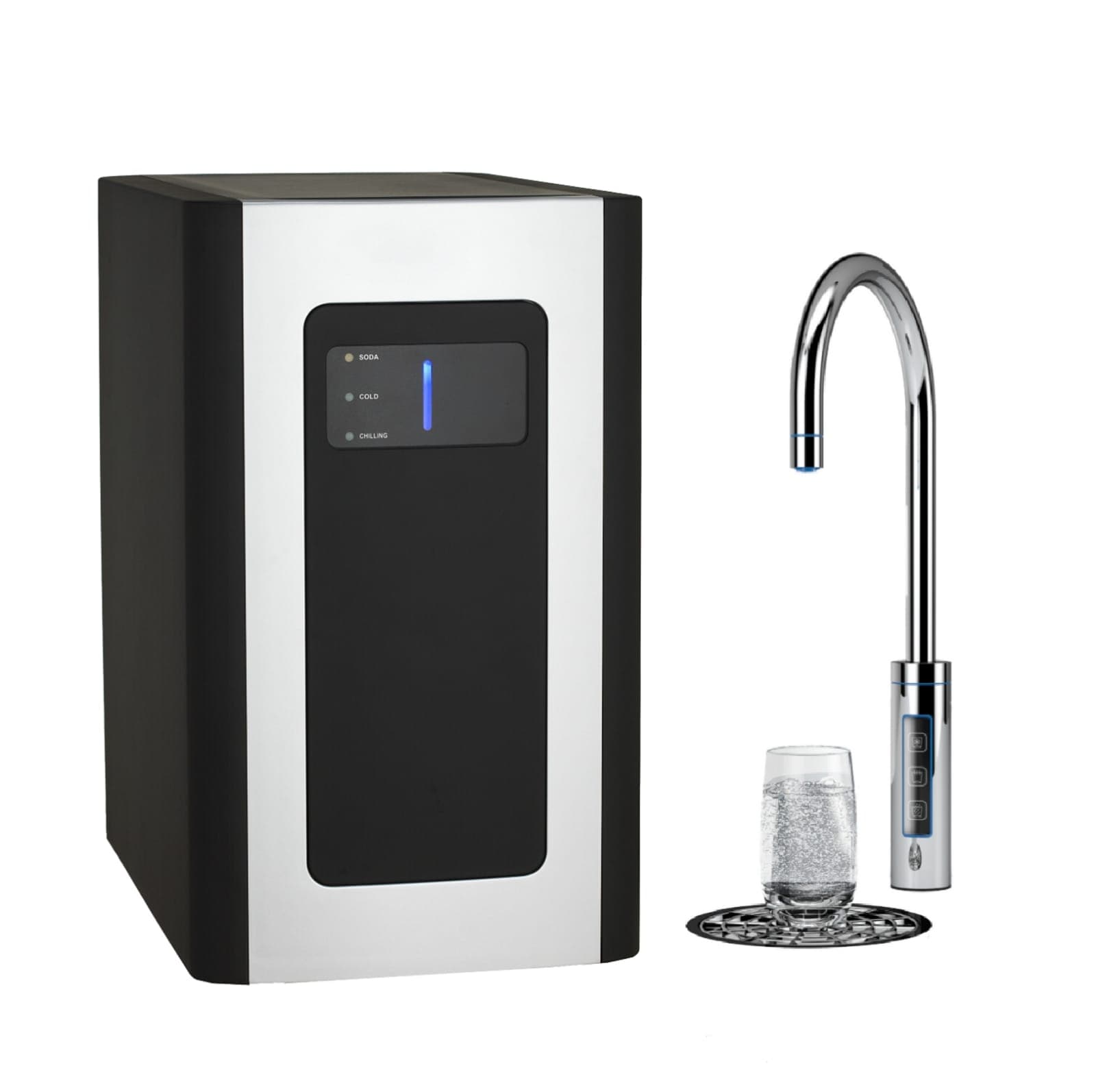 מערכת תת כיורית קר/חם/סודה